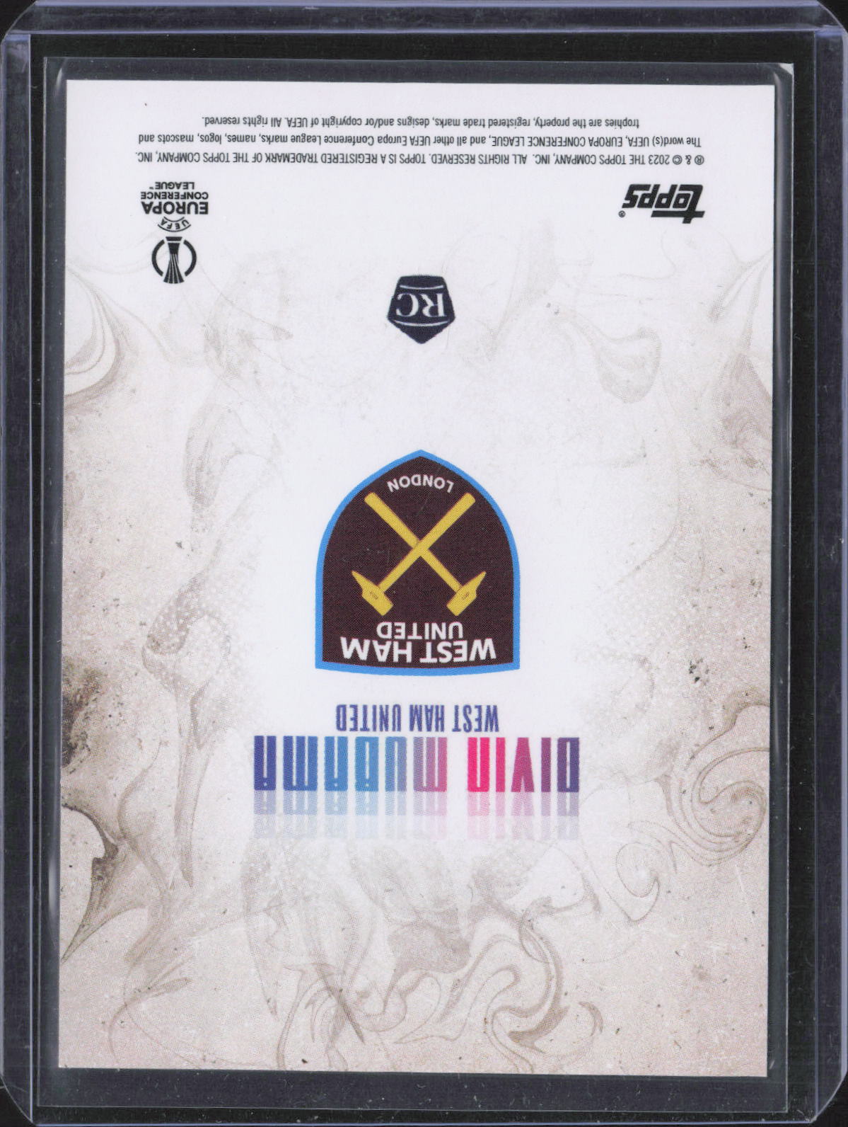 Gianluca Busio Icy White Foil Topps MLS - Icy White Foil /99 NM