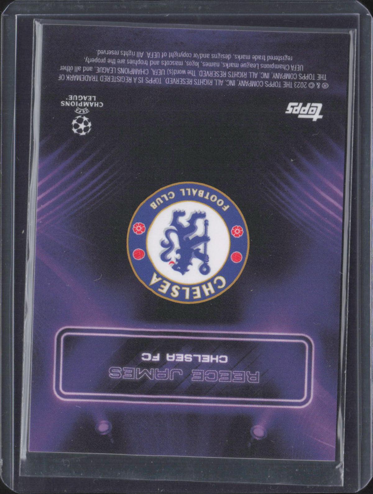 Reece James Base Topps Showtime UEFA Club Competitions /25 NM