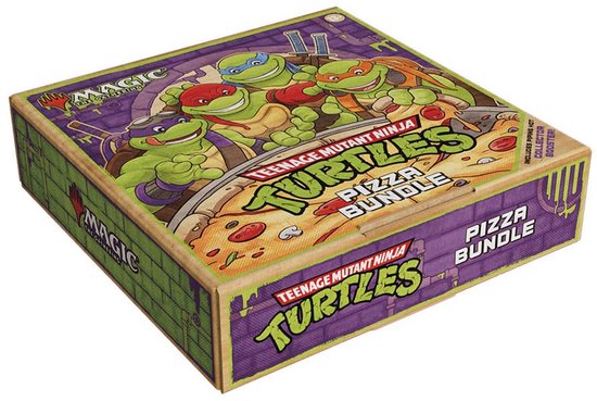 Magic: The Gathering x Teenage Mutant Ninja Turtles Pizza Bundle