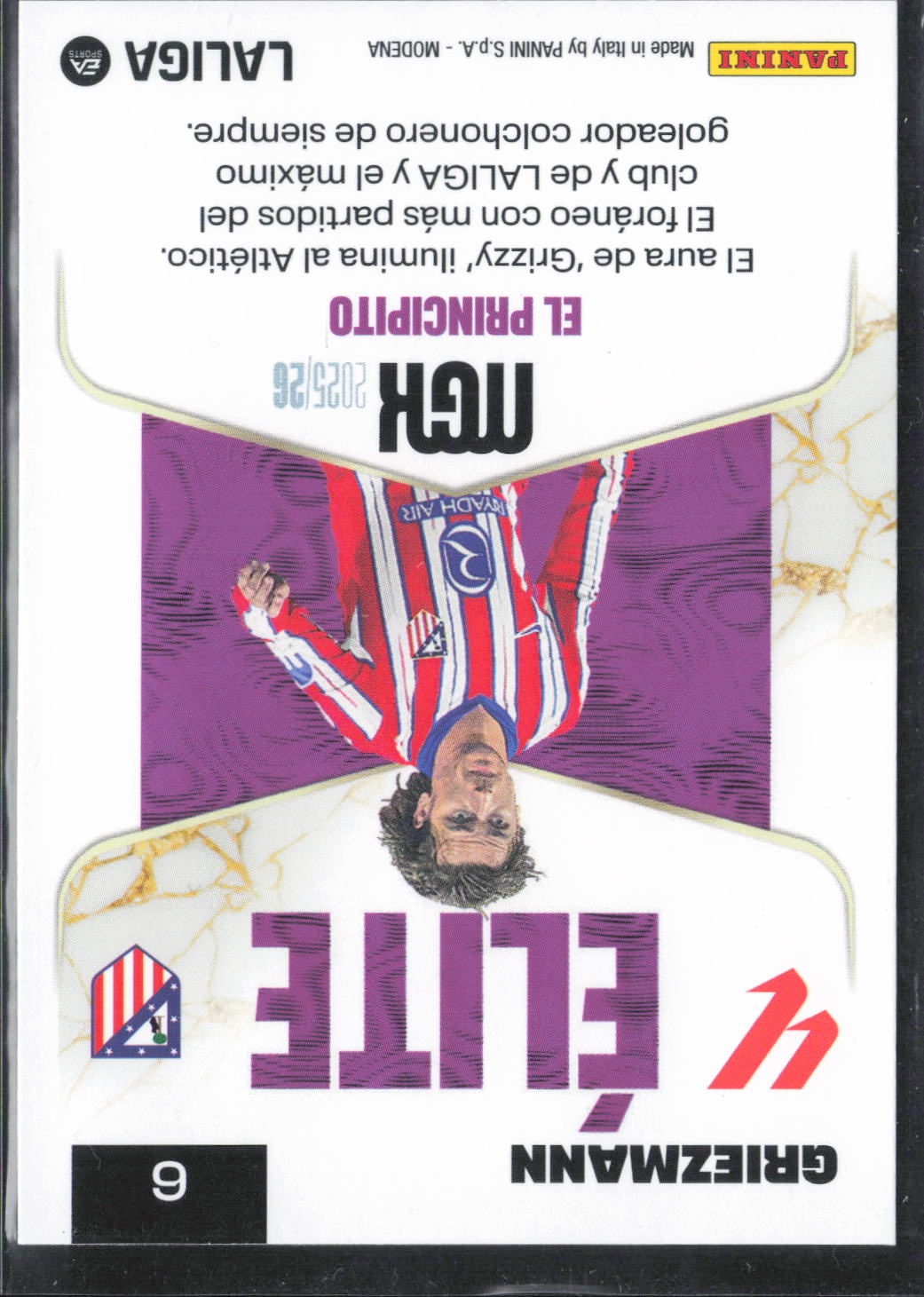 Griezmann Base Panini Megacracks 6 NM