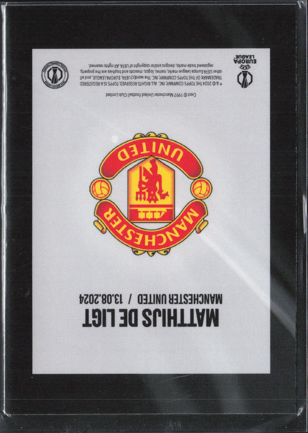 Matthijs de Ligt Topps Here We Go Premier League 125 NM
