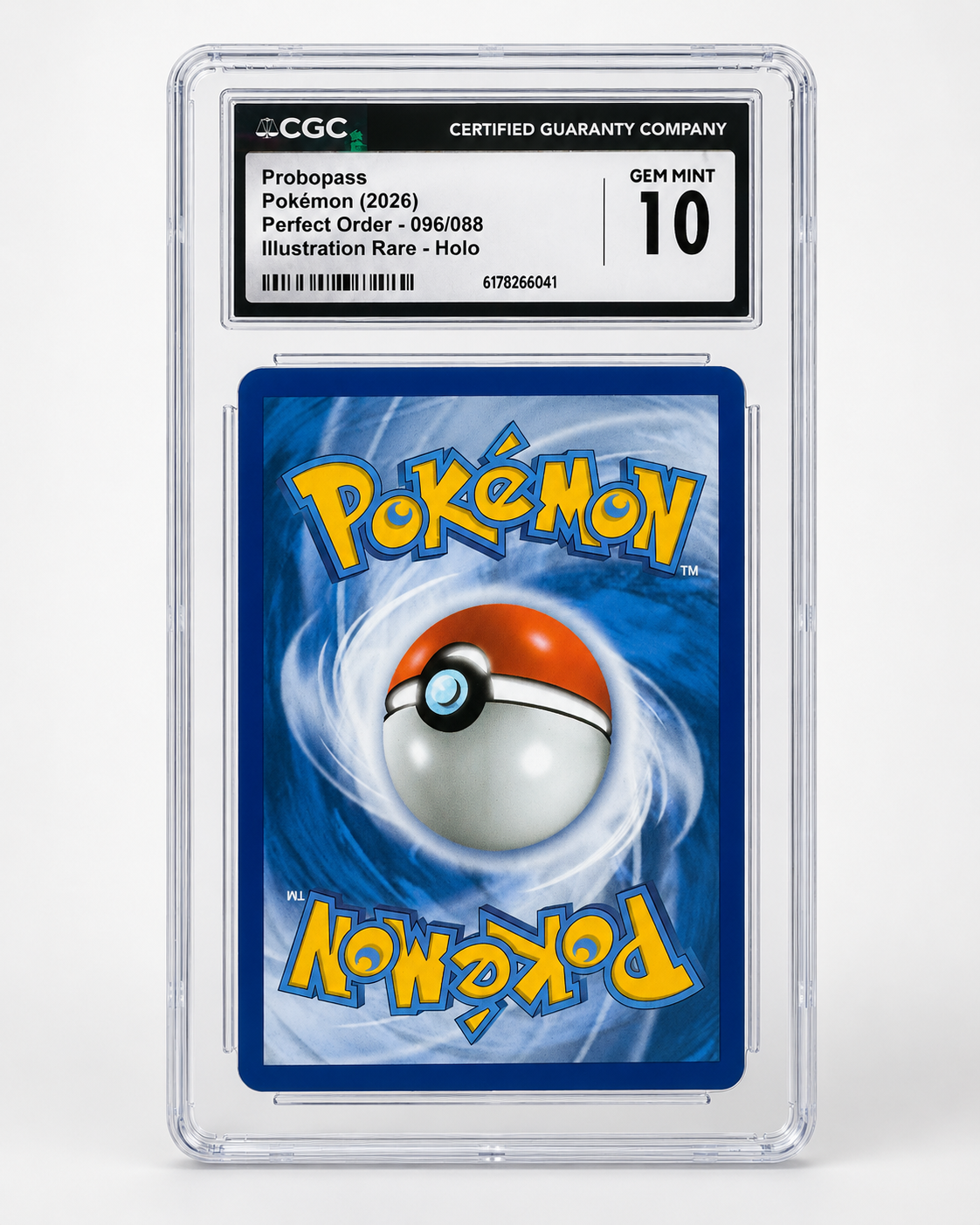 Probopass 096/088 Illustration Rare Holo – Pokémon Perfect Order – CGC Gem Mint 10