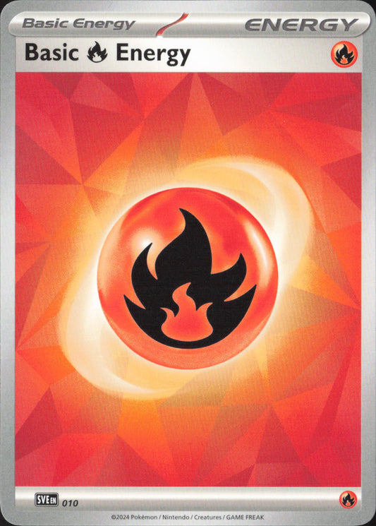 Basic Fire Energy Common SVE: Scarlet & Violet Energies 002 NM