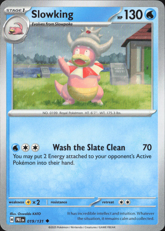 Slowking Uncommon SV: Prismatic Evolutions 019/131 NM