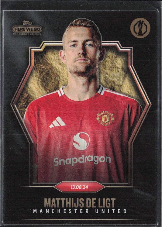 Matthijs de Ligt Base Panini Prizm Premier League 125 NM