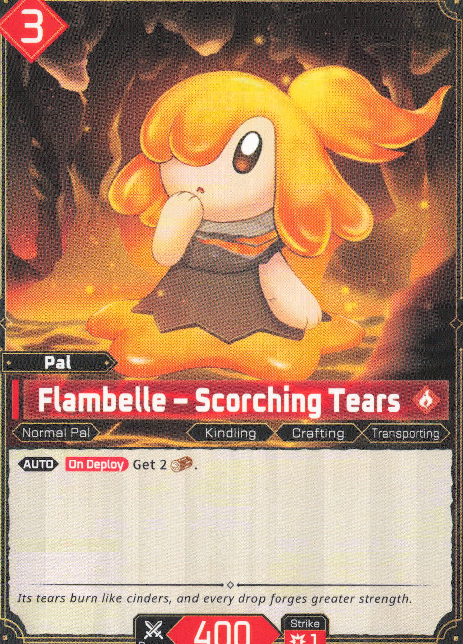Flambelle - Scorching Tears Common BP01: Dawn of Palpagos EBP01-012 NM