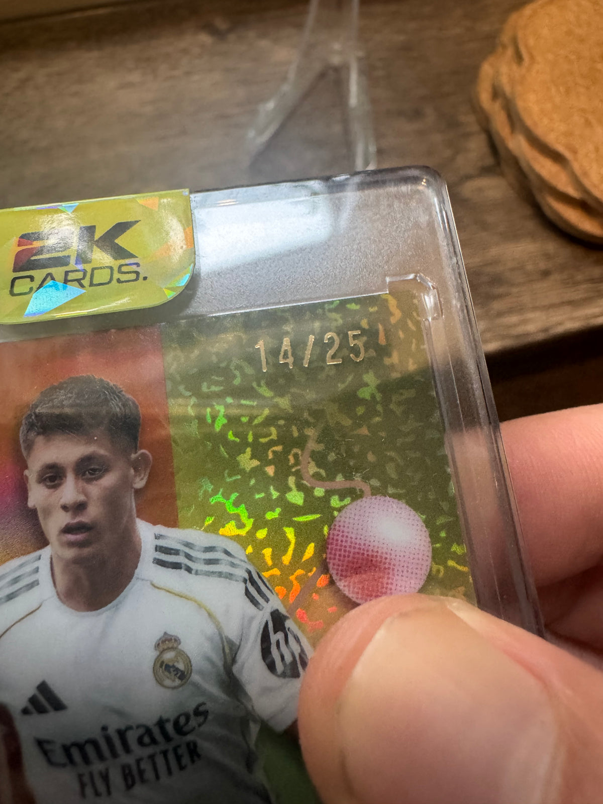 Arda Güler Auto /25 – 2025/26 Topps Finest UEFA True Orange