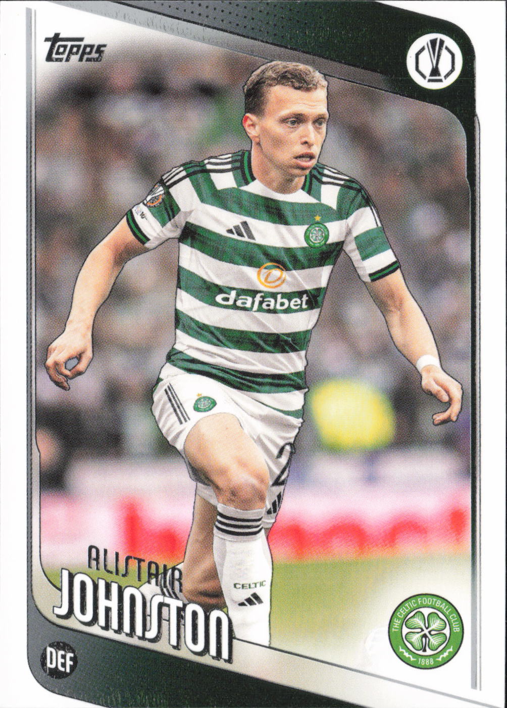 Alistair Johnston Base Topps UEFA Club Competitions 148 NM