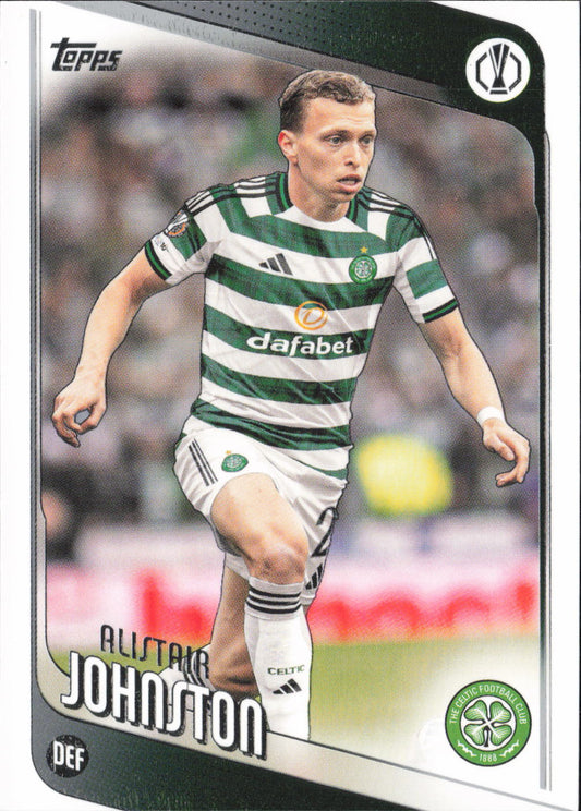 Alistair Johnston Base Topps UEFA Club Competitions 148 NM