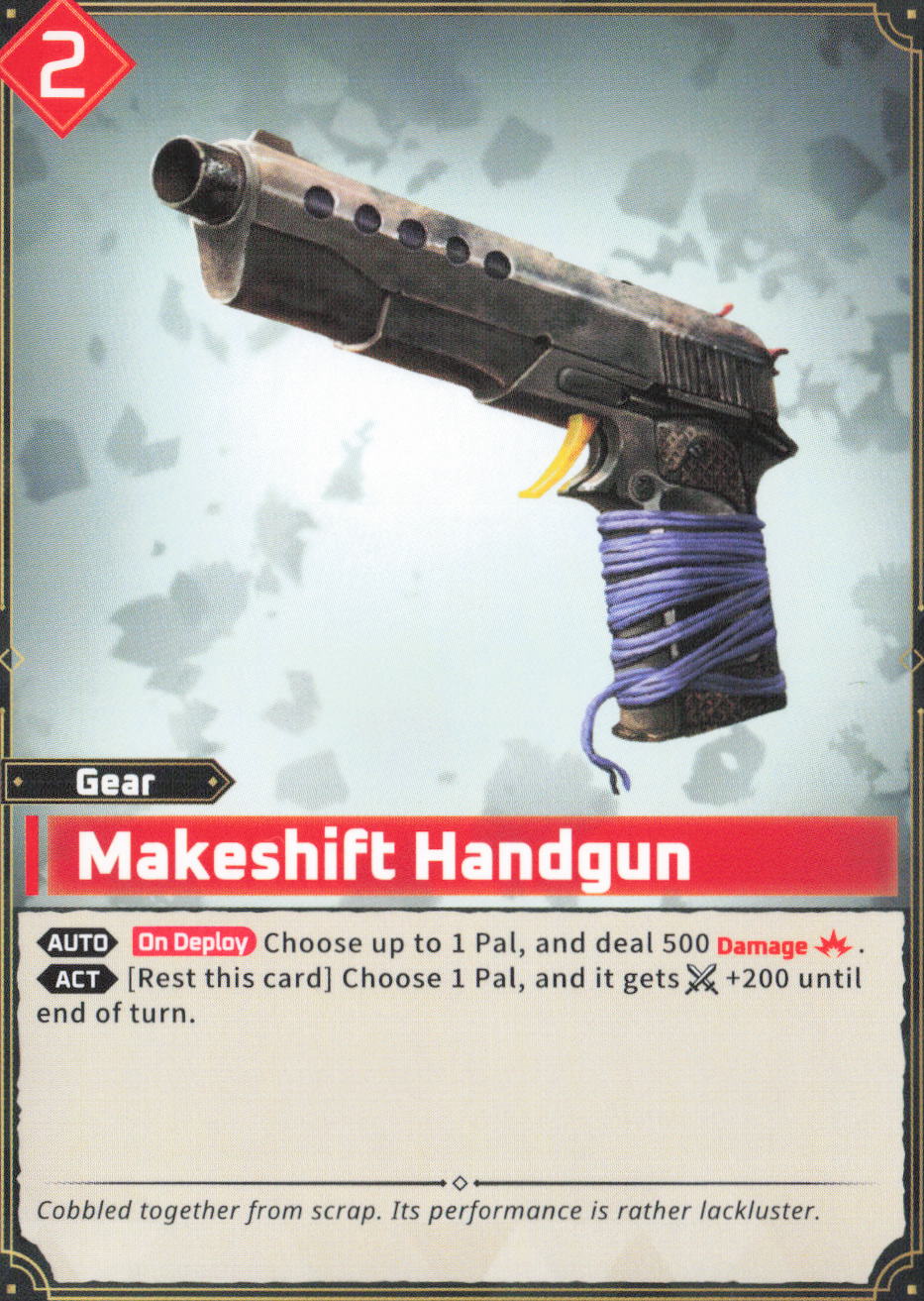 Makeshift Handgun Common BP01: Dawn of Palpagos EBP01-021 NM