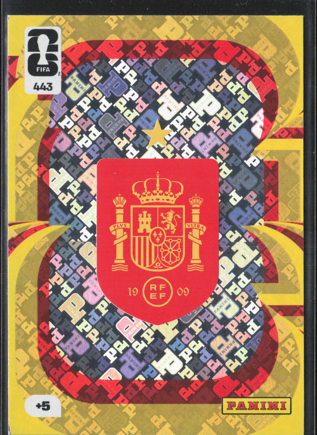 Team Crest Base Panini Adrenalyn XL FIFA World Cup 443 NM