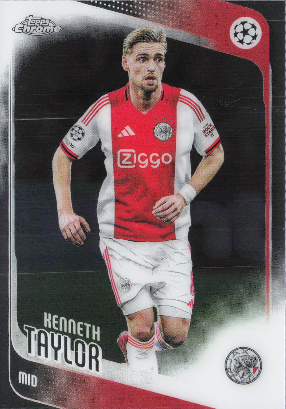 Kenneth Taylor Base Topps UEFA Club Competitions 127 NM