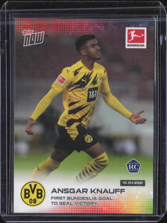 Ansgar Knauff Base Topps Bundesliga 57 NM