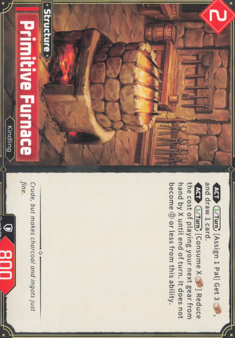 Primitive Furnace Uncommon BP01: Dawn of Palpagos EBP01-016 NM