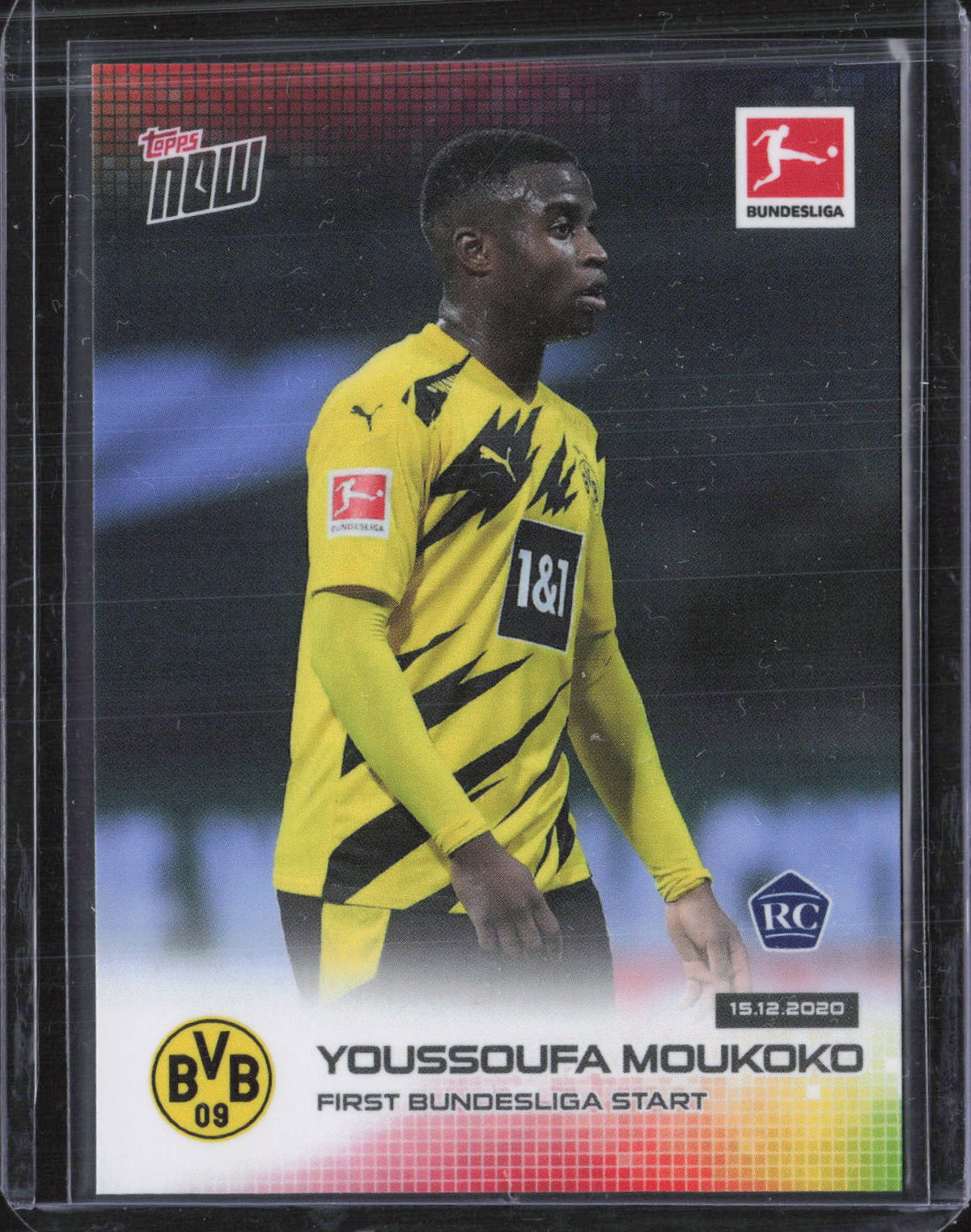 Youssoufa Moukoko Base Topps Now Bundesliga English 065 NM