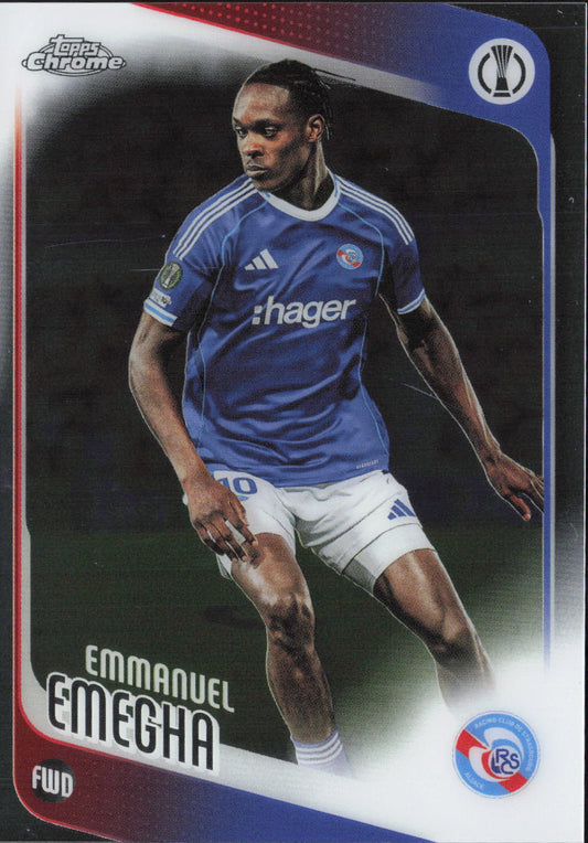 Emanuel Emegha Base Topps UEFA Club Competitions 110 NM