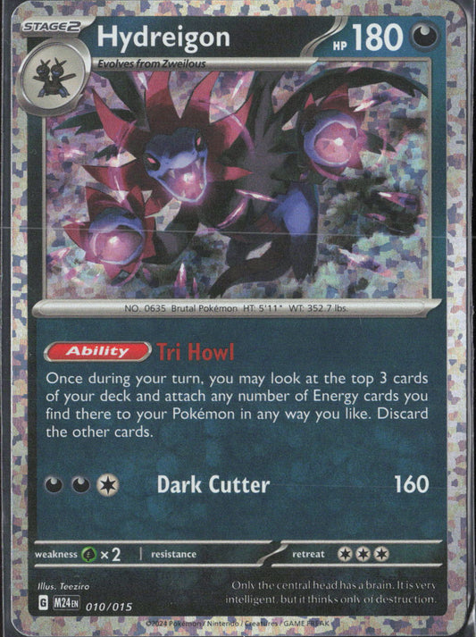 Hydreigon Holo Promo McDonald's Promos 2024 010/015 NM