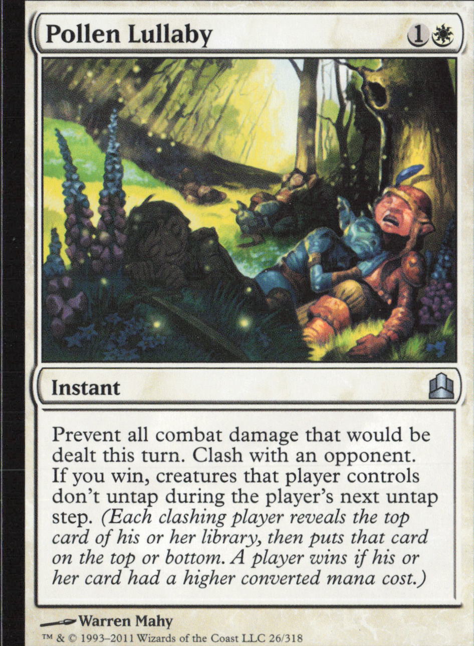 Pollen Lullaby U Commander 26 NM