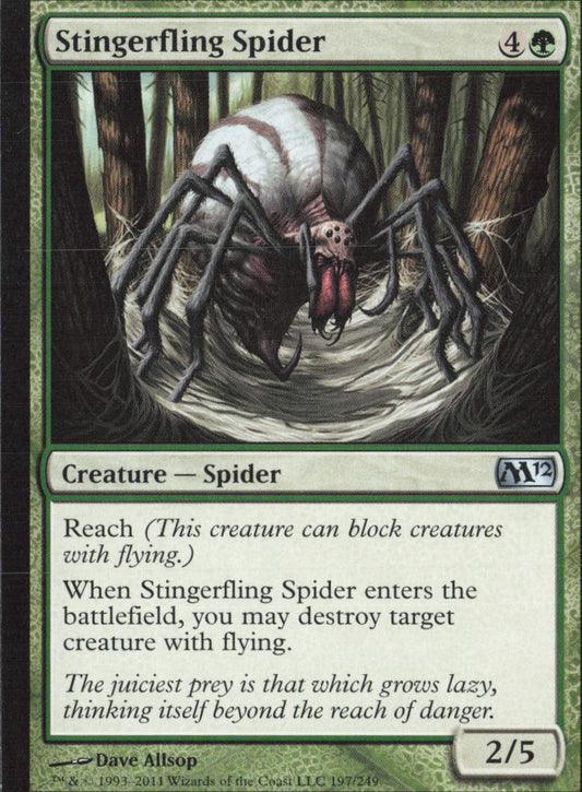 Stingerfling Spider U Magic 2012 (M12) 197 NM