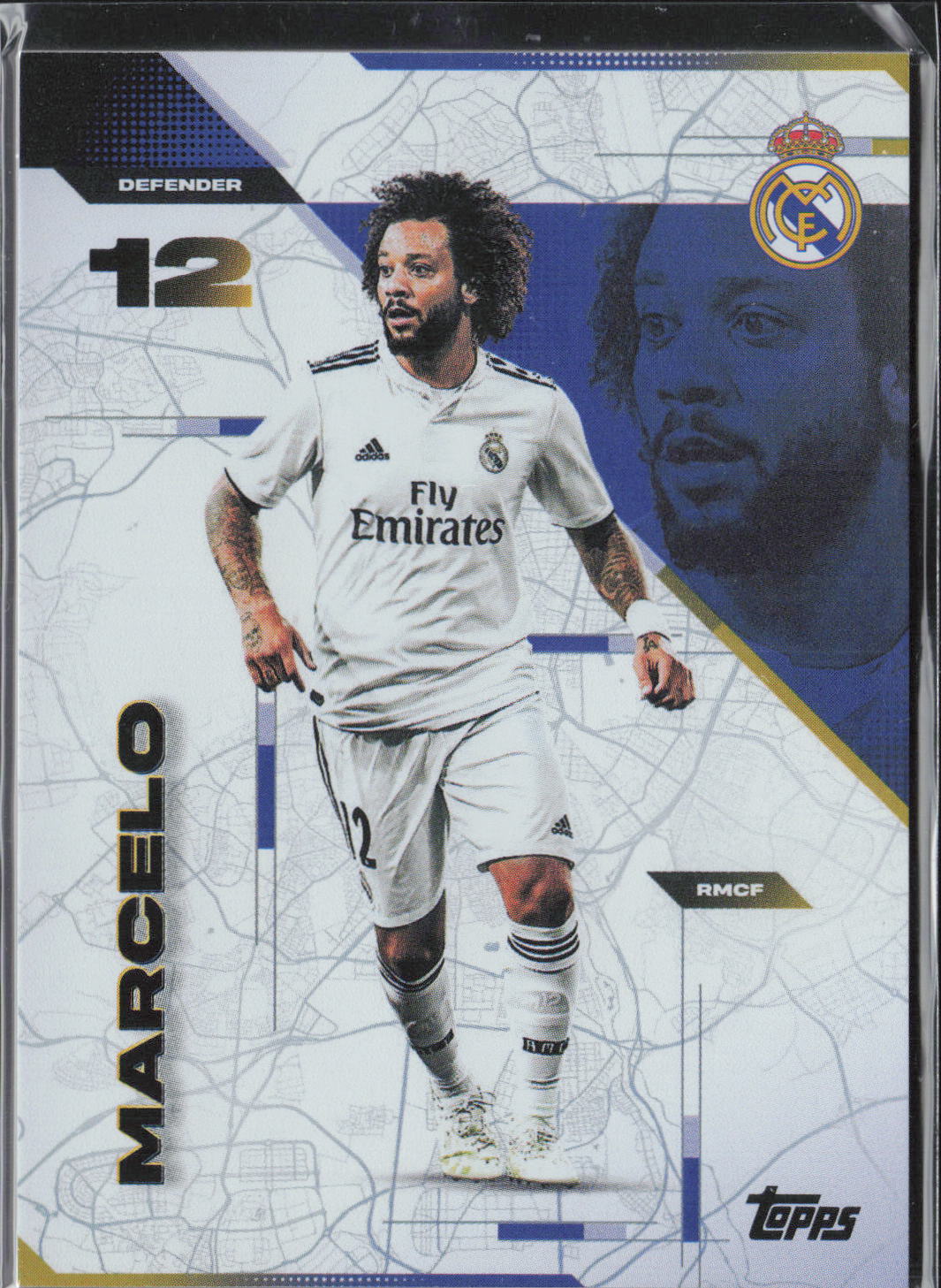 Marcelo Base Panini LaLiga Santander Stickers (Brazil) 106 NM