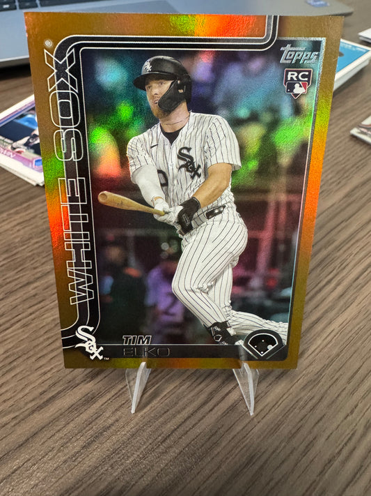 2025 Topps Update Tim Elko RC Gold /50 #US224