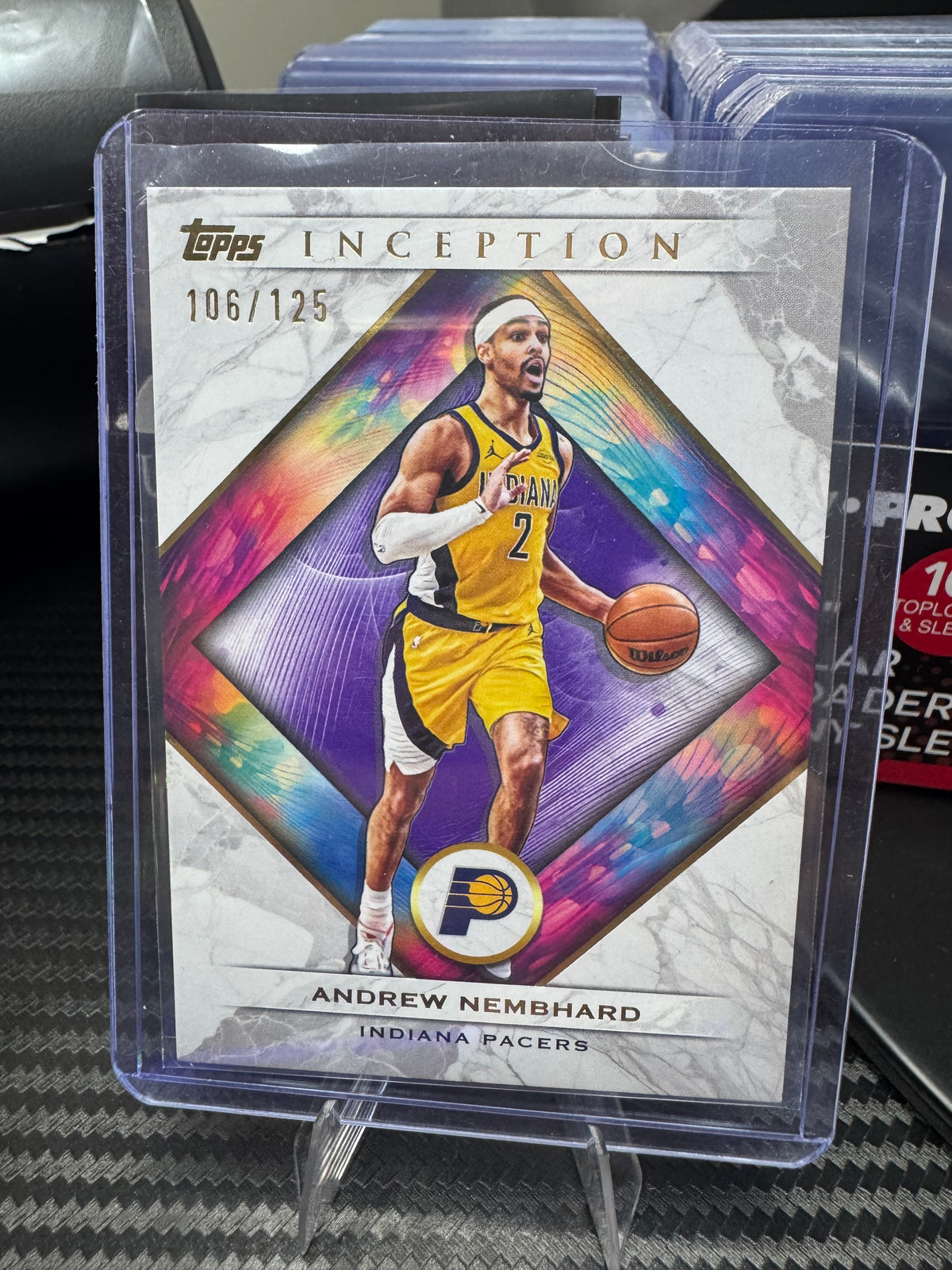 Andrew Nembhard 2025-26 Topps Inception Purple /125 #27