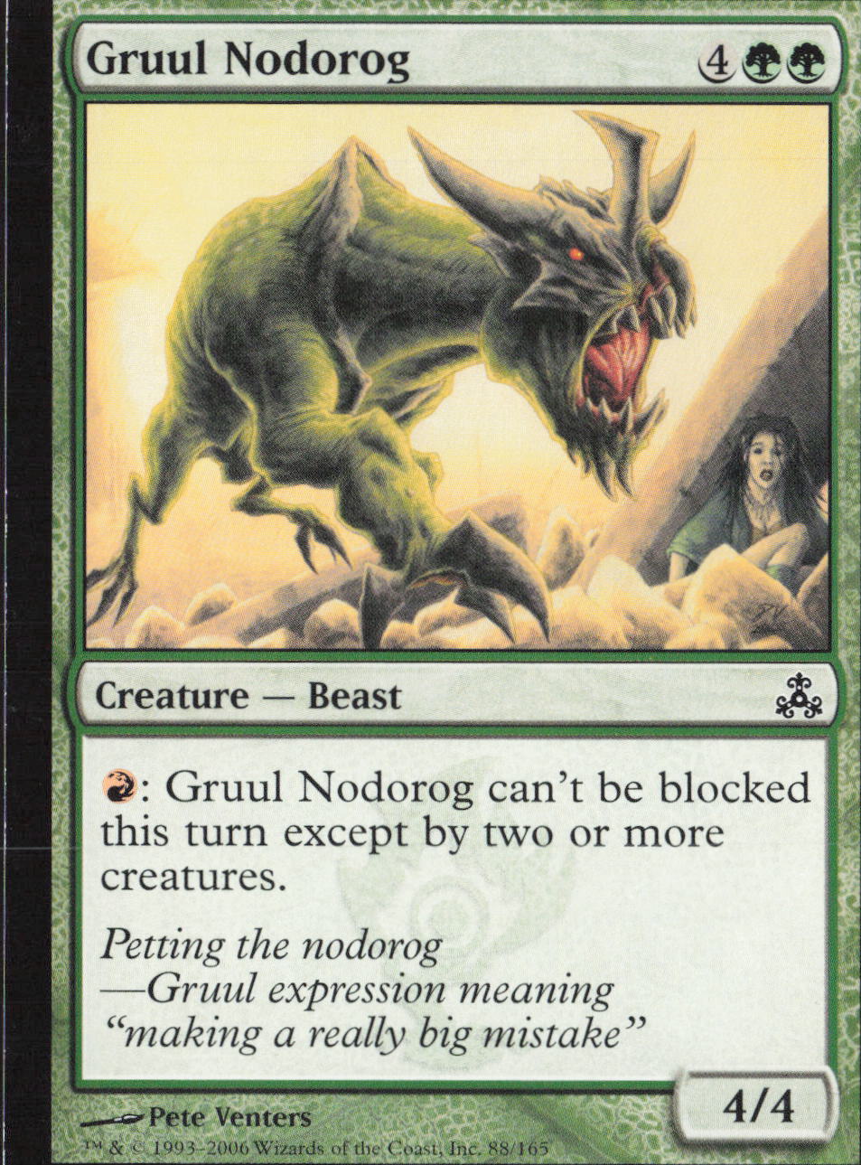 Gruul Nodorog C Guildpact 88 NM