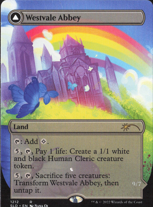 Westvale Abbey Display Commander - Thick Stock R Secret Lair Drop Series 1212 NM