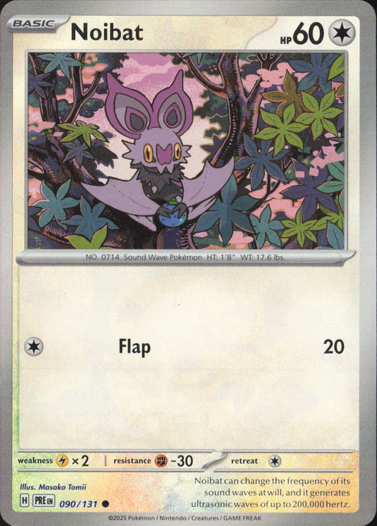 Noibat Common SV: Prismatic Evolutions 090/131 NM