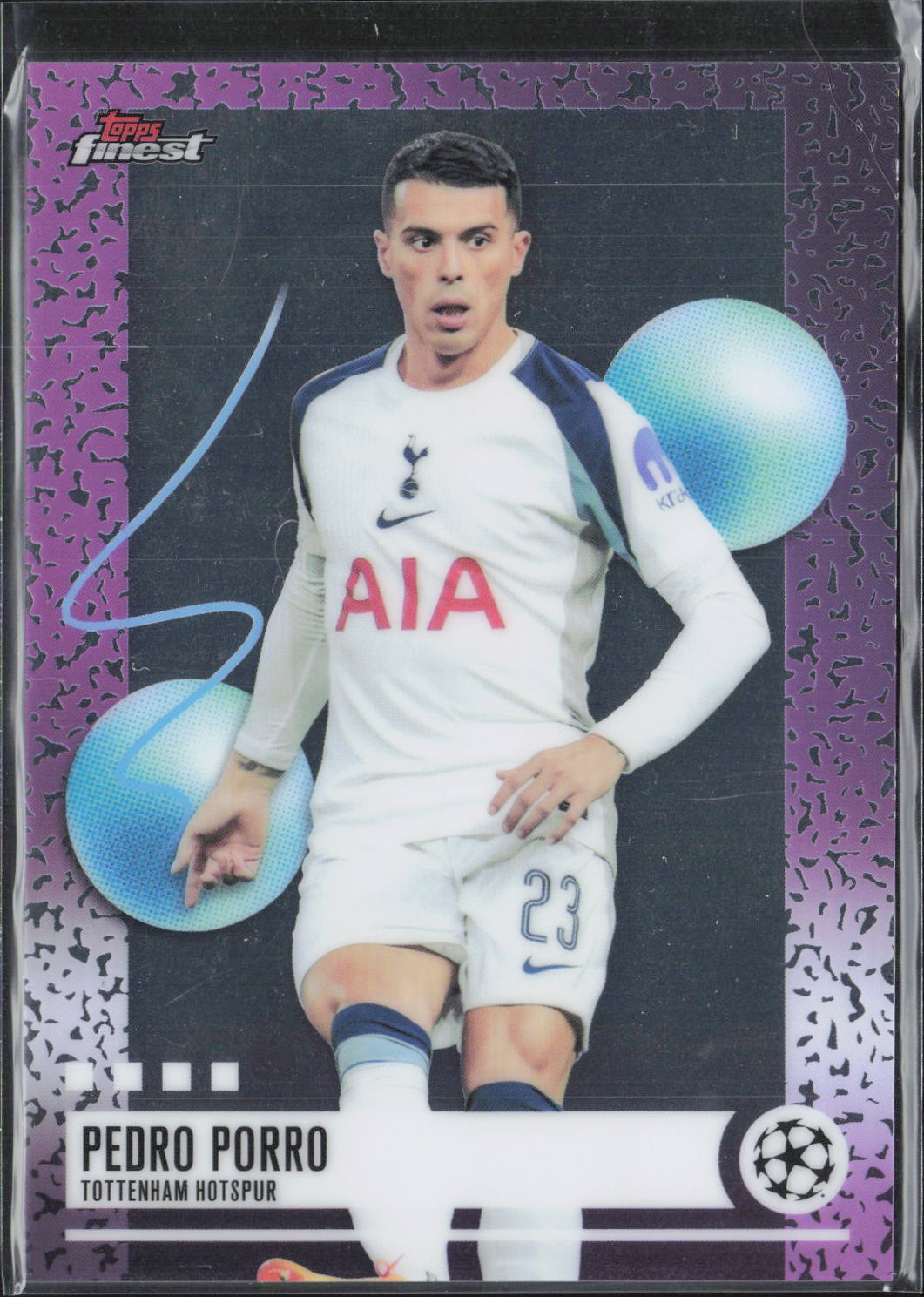 Pedro Porro Silver Panini Prizm Premier League - Silver 132 NM