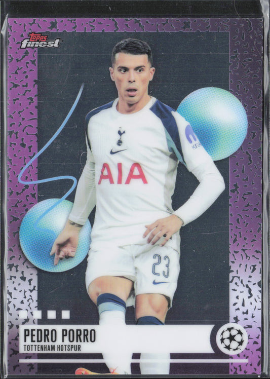 Pedro Porro Silver Panini Prizm Premier League - Silver 132 NM