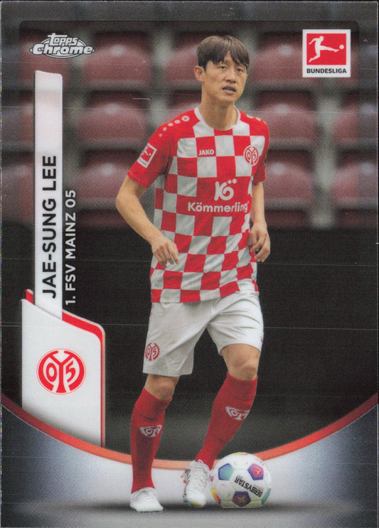 Jae-Sung Lee Base Topps Chrome Bundesliga 72 NM