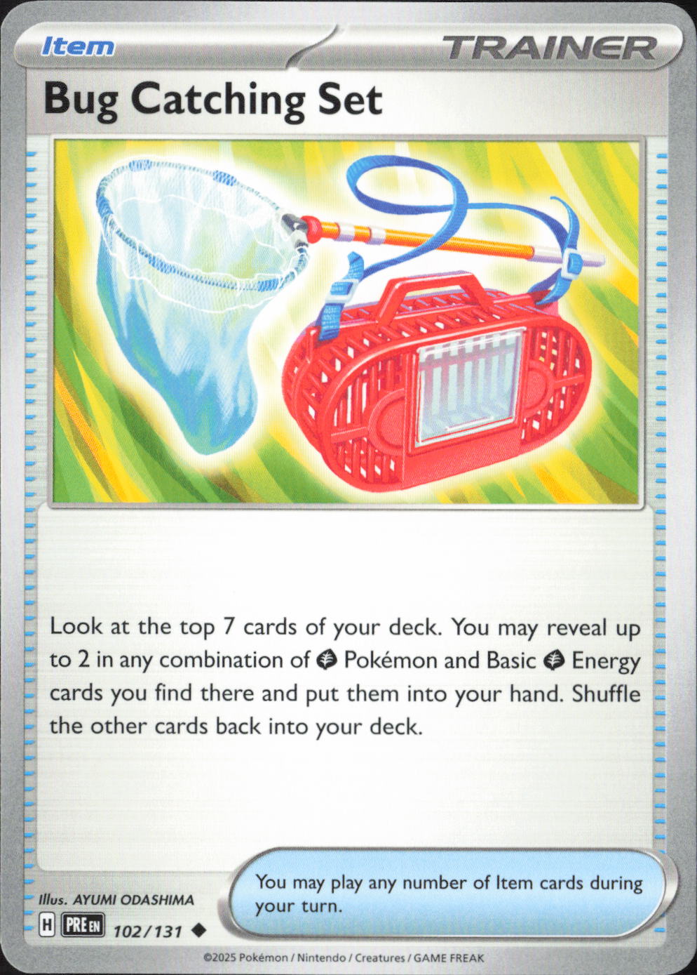 Bug Catching Set Uncommon SV: Prismatic Evolutions 102/131 NM