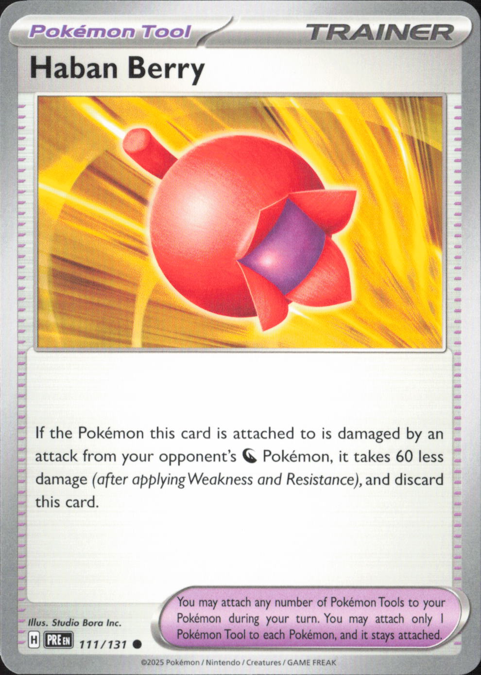 Haban Berry Common SV: Prismatic Evolutions 111/131 NM