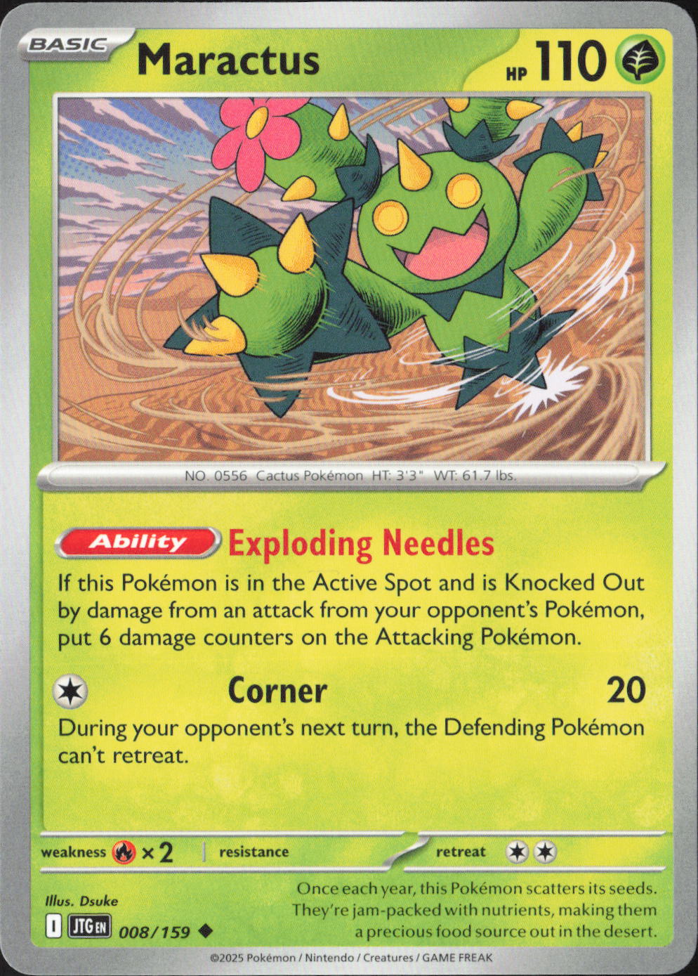 Maractus Uncommon SV09: Journey Together 008/159 NM