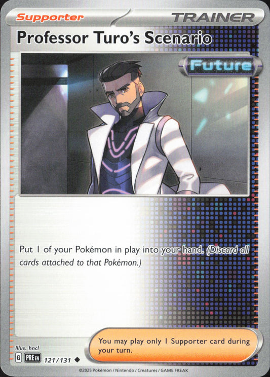 Professor Turo's Scenario Uncommon SV: Prismatic Evolutions 121/131 NM