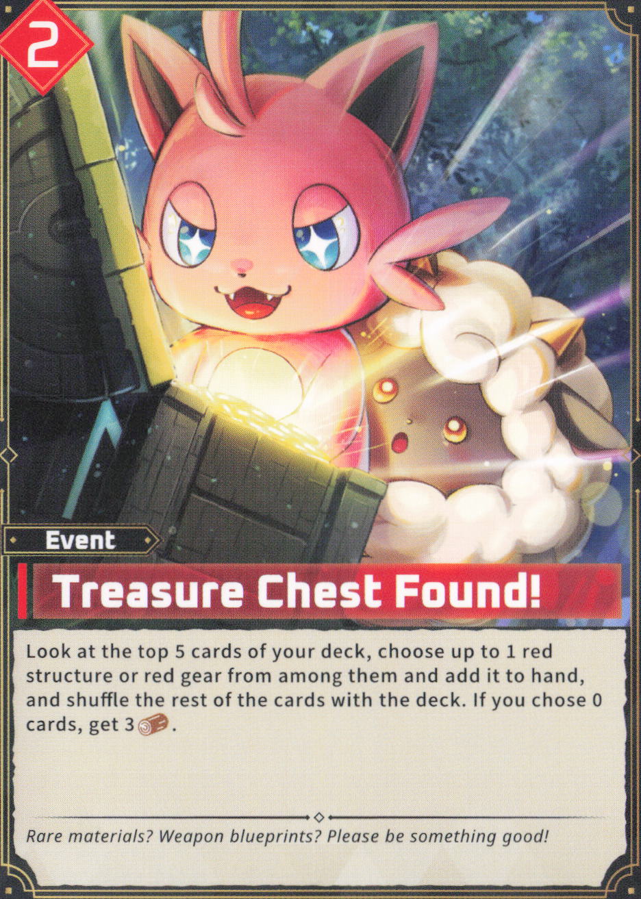 Treasure Chest Found! Common BP01: Dawn of Palpagos EBP01-024 NM