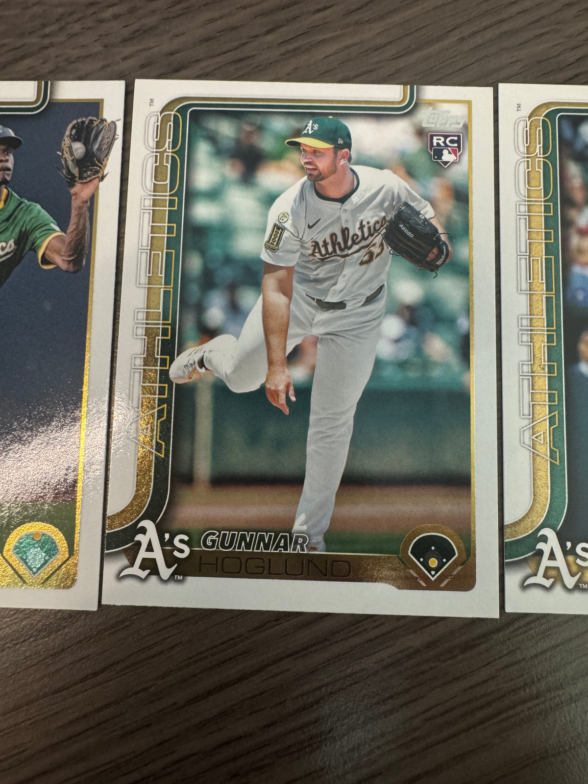 2025 Topps Update Athletics Rookie Lot – Clarke, Alexander & Hoglund