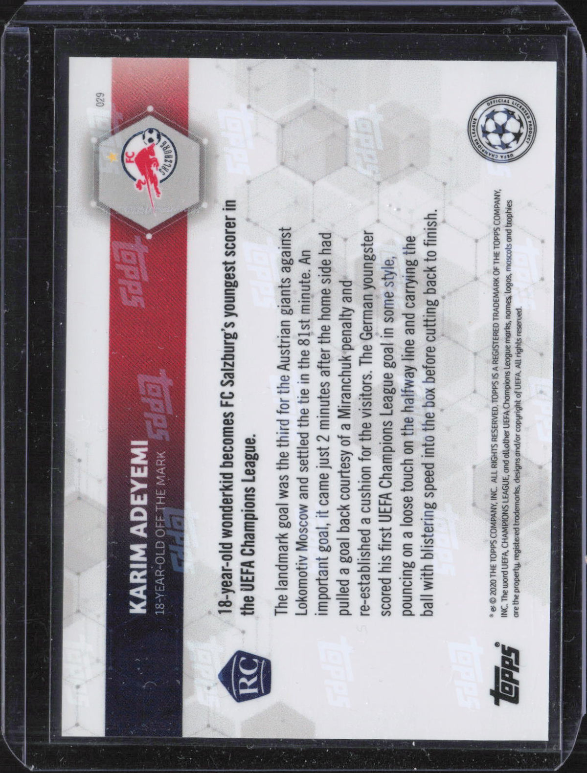 Karim Adeyemi Purple Merlin UEFA Champions League - Purple 35 NM