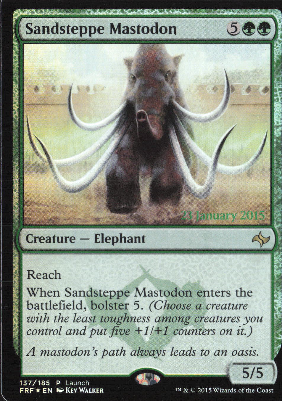 Sandsteppe Mastodon R Fate Reforged 137 NM
