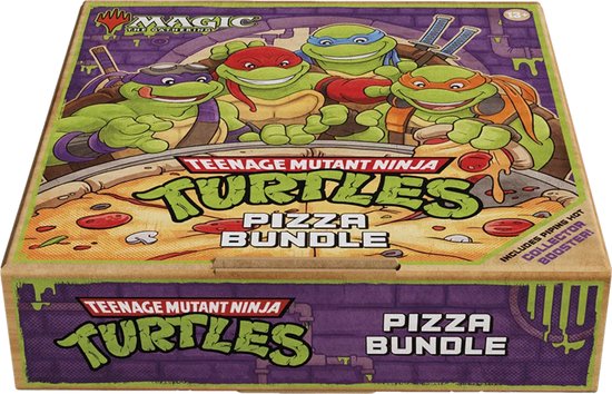 Magic: The Gathering x Teenage Mutant Ninja Turtles Pizza Bundle