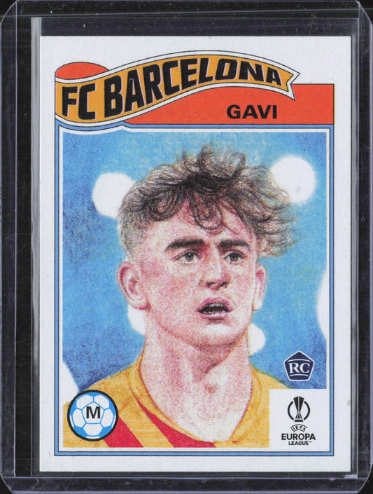 Gavi Base Topps Living UEFA Champions League 468 NM