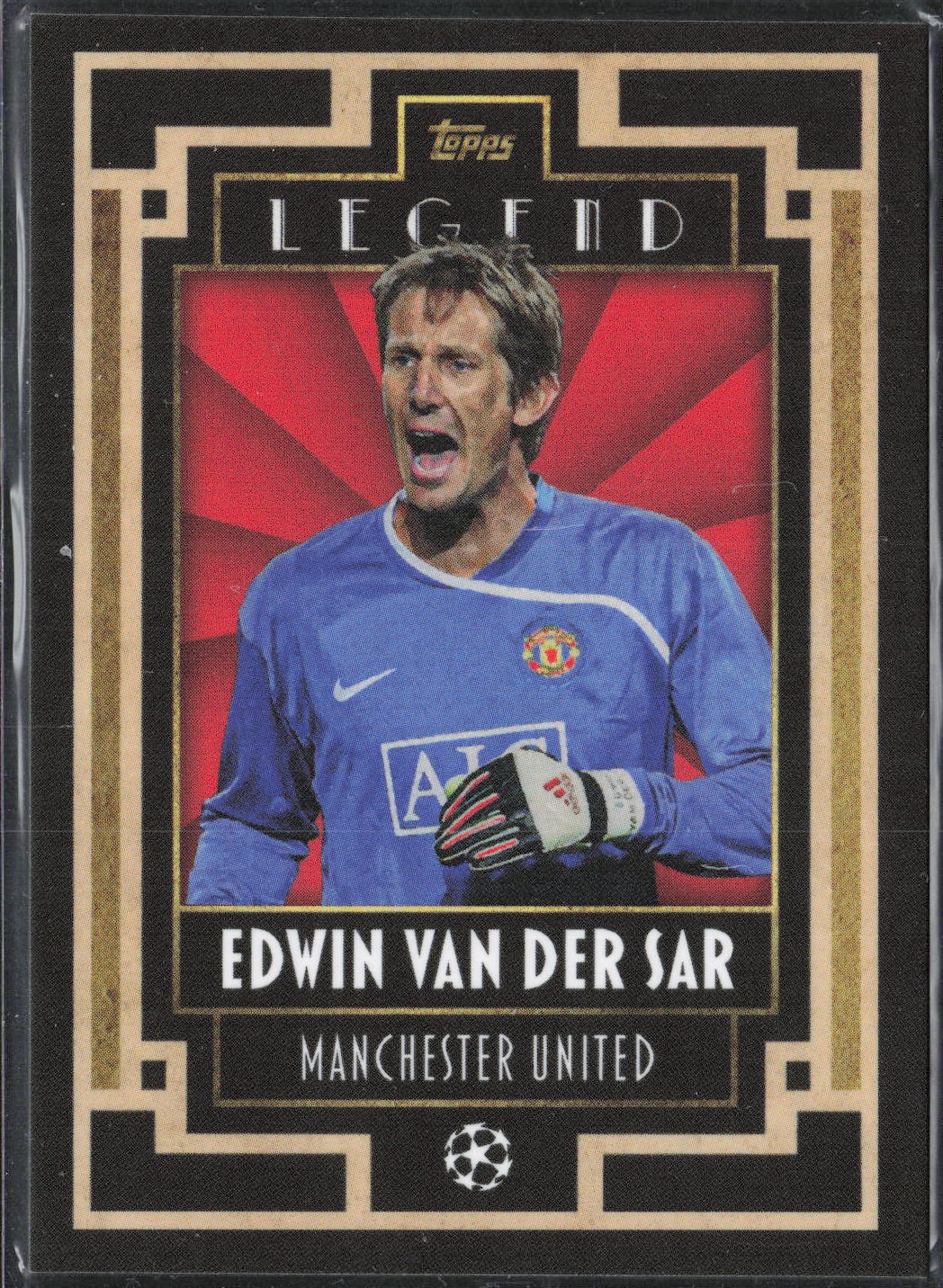Edwin Van Der Sar Base Magic Box Shoot Out NNO NM