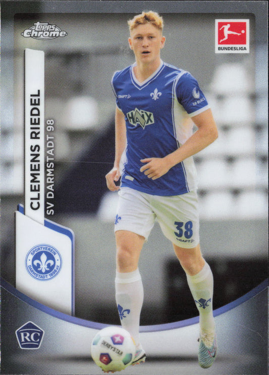 Clemens Riedel Base Topps Chrome Bundesliga 20 NM