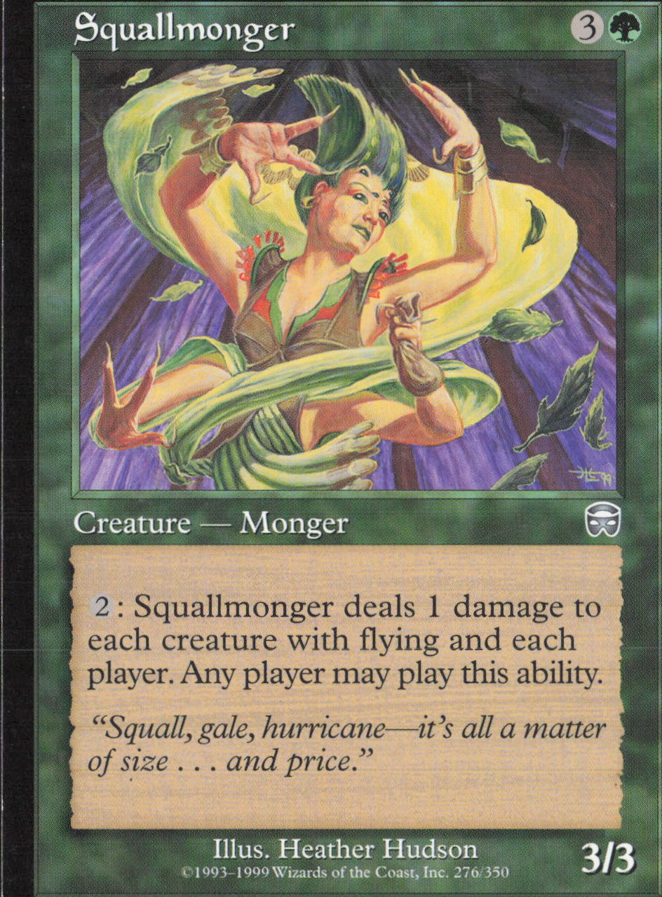 Squallmonger U Mercadian Masques 276 NM