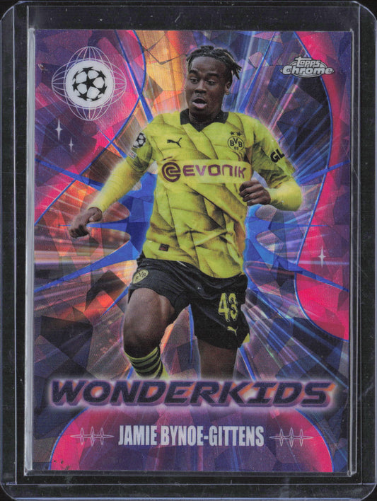 Jamie Bynoe-Gittens Wonderkids Topps Chrome UEFA Club Competitions - WK-7 NM