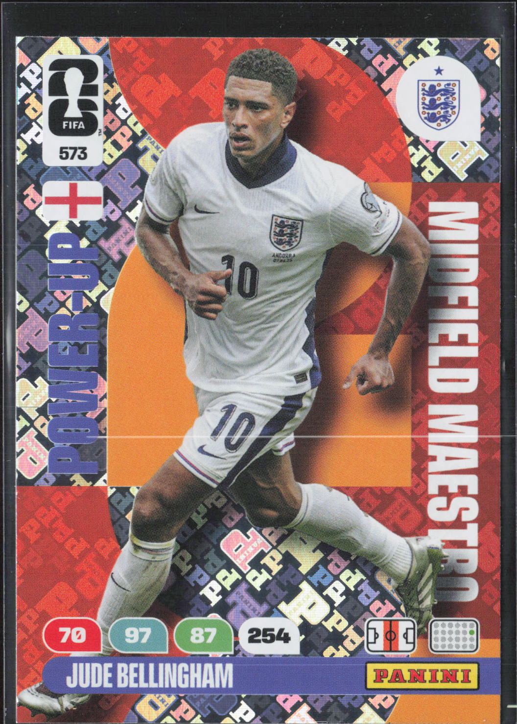 Jude Bellingham Base Panini Adrenalyn XL FIFA World Cup 573 NM