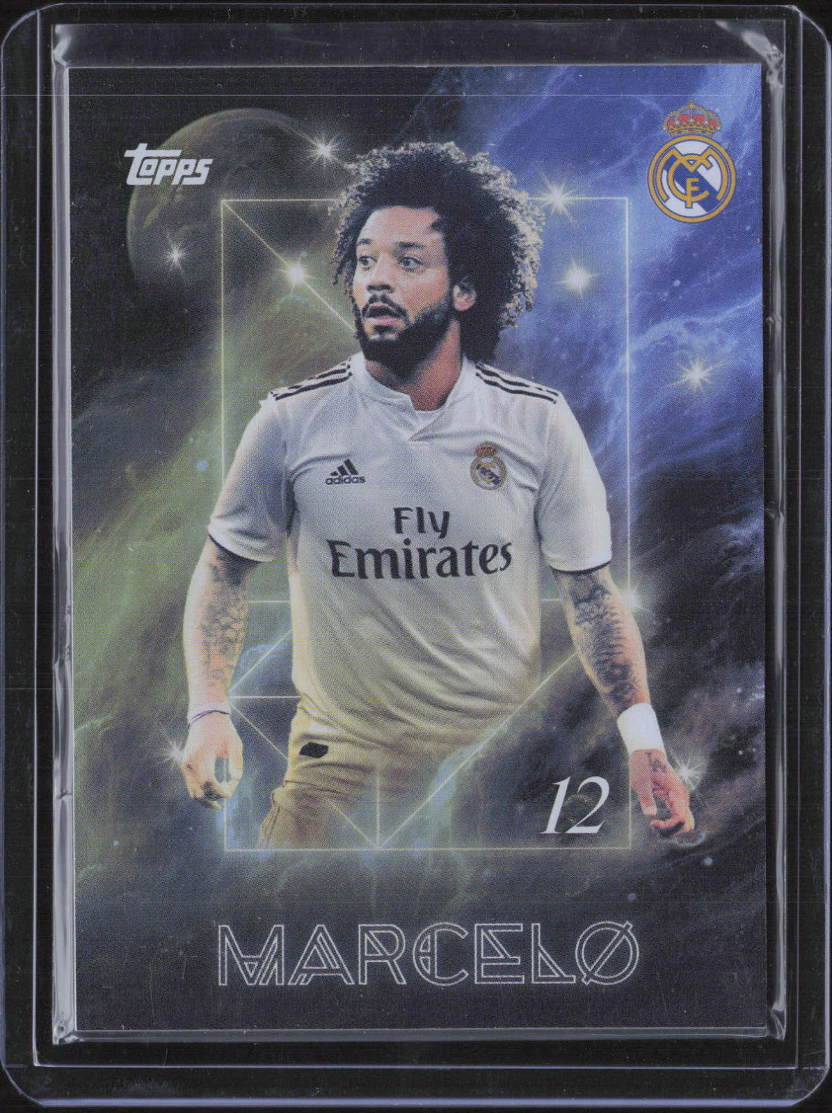 Marcelo Base Topps UEFA Champions League Stickers 389 NM