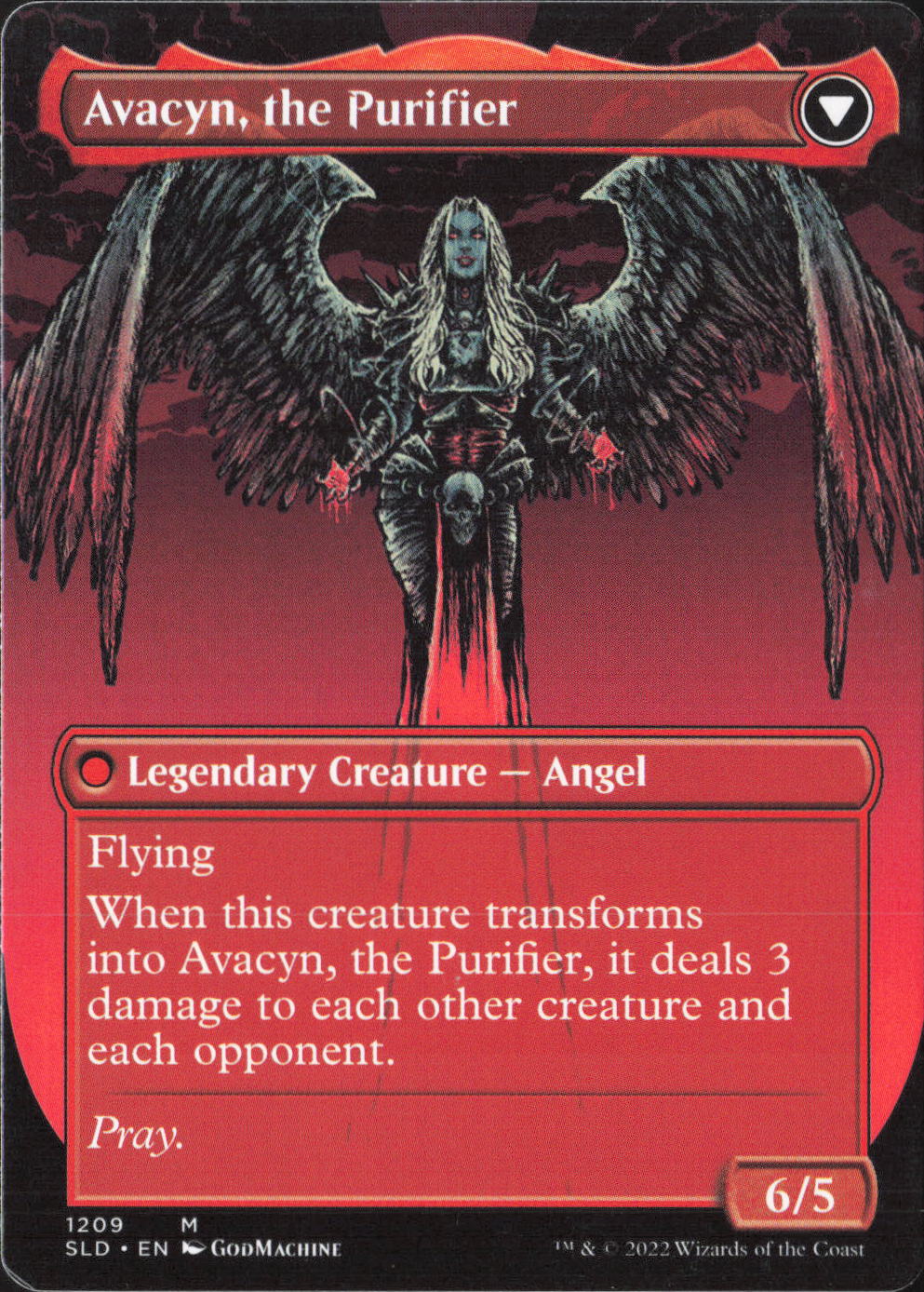 Avacyn, Angel of Hope (Avacyn Restored) S Oversize Cards 6 NM