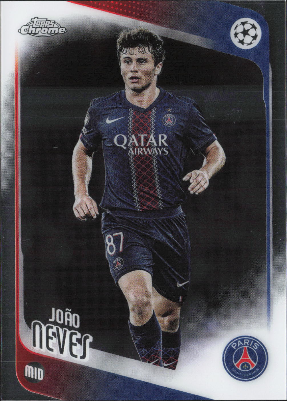 João Neves Base Topps UEFA Club Competitions 14 NM